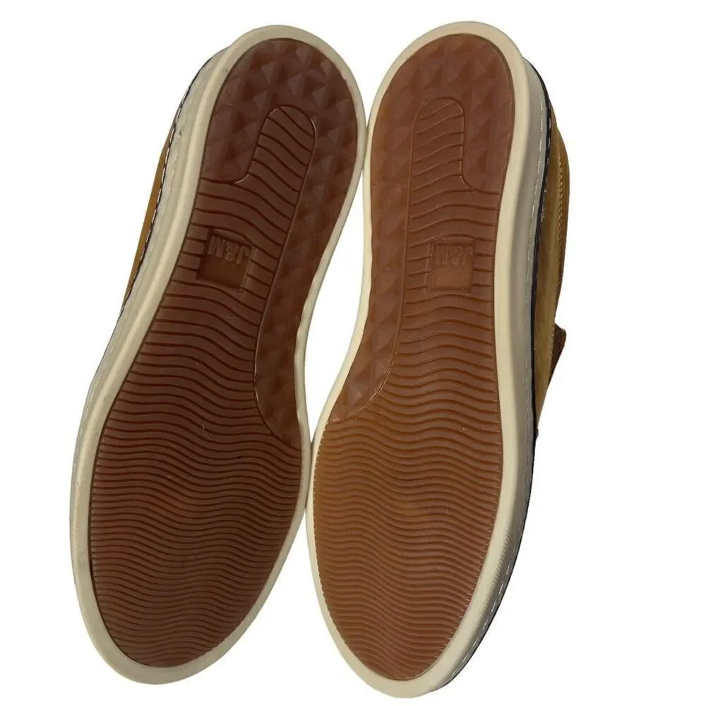 Johnston & Murphy McGuffey Boys Suede Leather Slip-on Shoes NWOT Boys Size 4.5